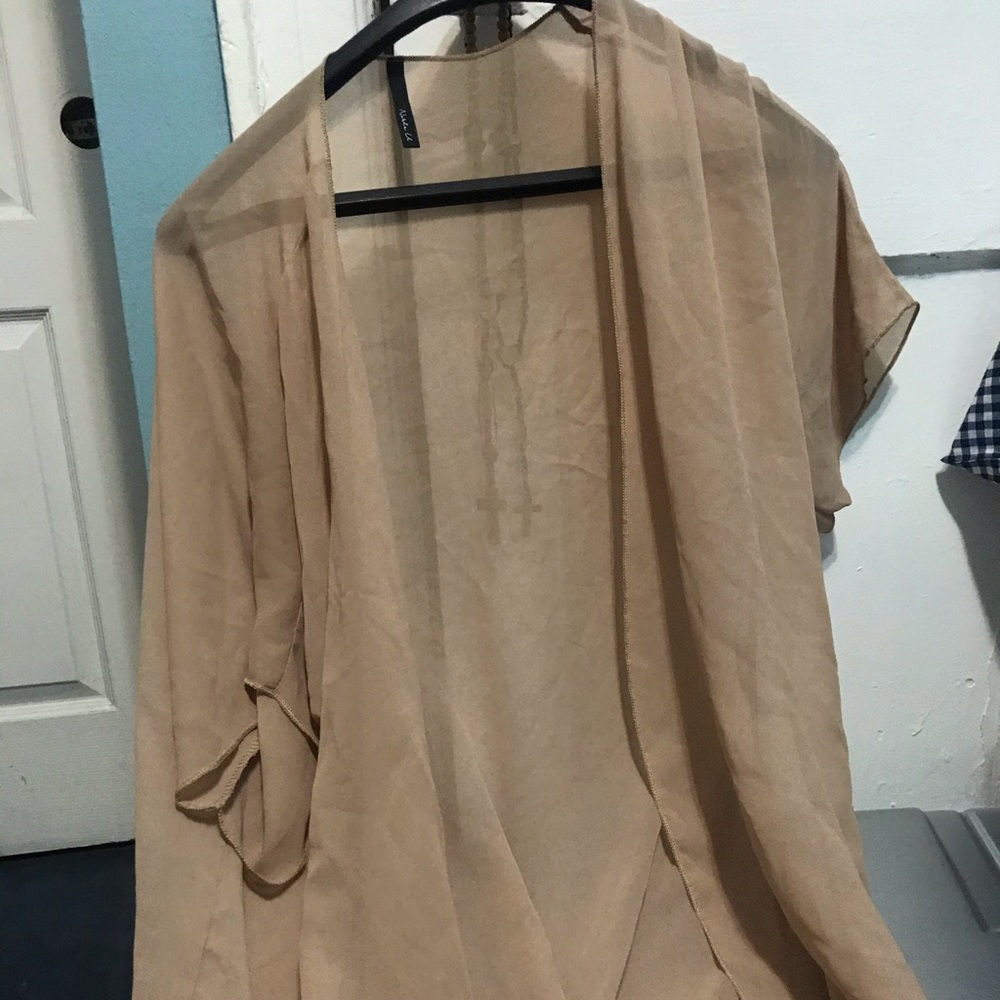 Xtra Long SHEER CARDIGAN